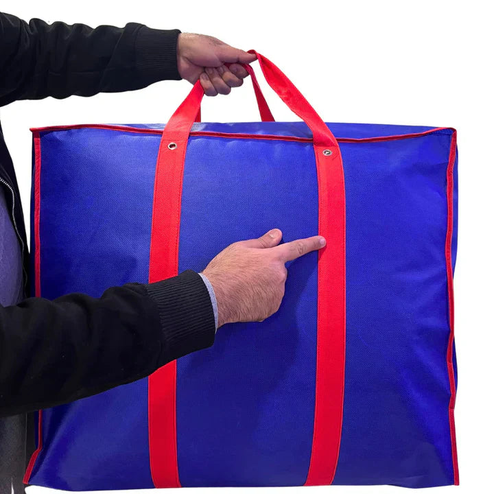 Storage Bag - Red - Size - 27*24+14 -120 GSM - Non Woven