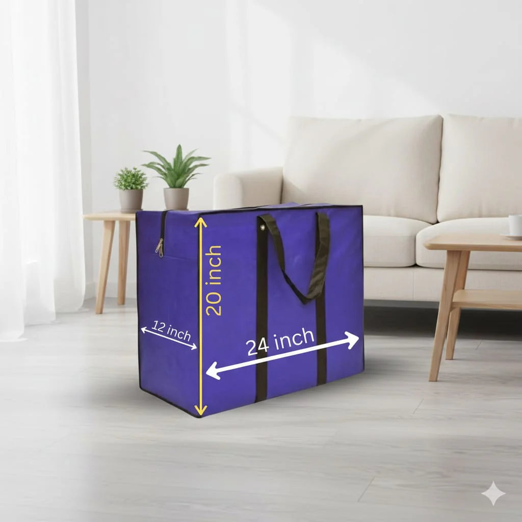 Storage Bag 24 inch - Blue - 120 GSM - Non Woven